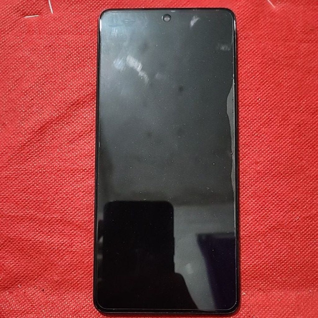 LCD + FRAME + BATTERAY samsung M52 5G original copotan