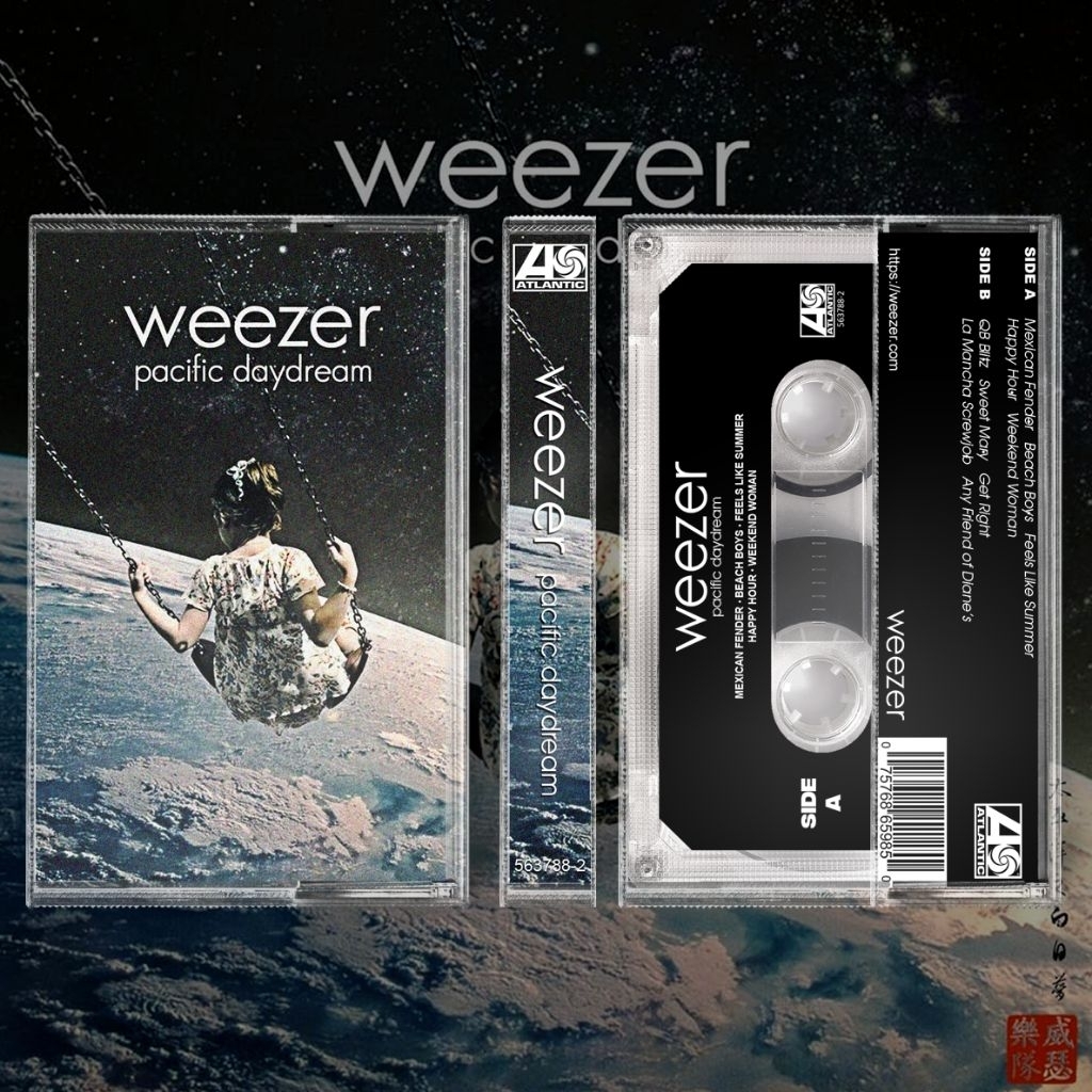 Kaset Pita Weezer - Pacific Daydream