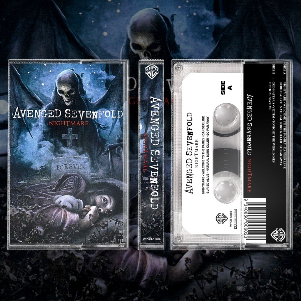 Kaset Pita Avenged Sevenfold A7X - Nightmare