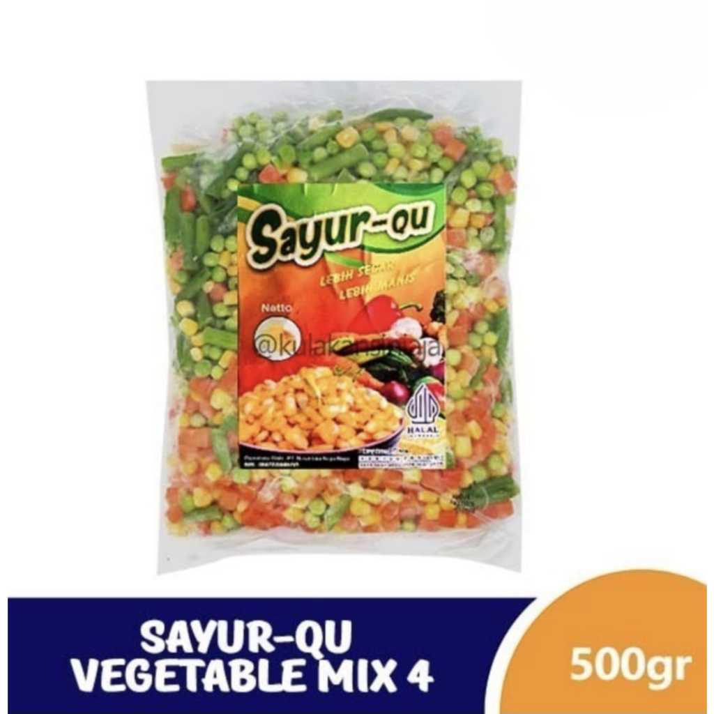 Sayurqu Vegetable Mix 4 500gr Pengiriman Instan