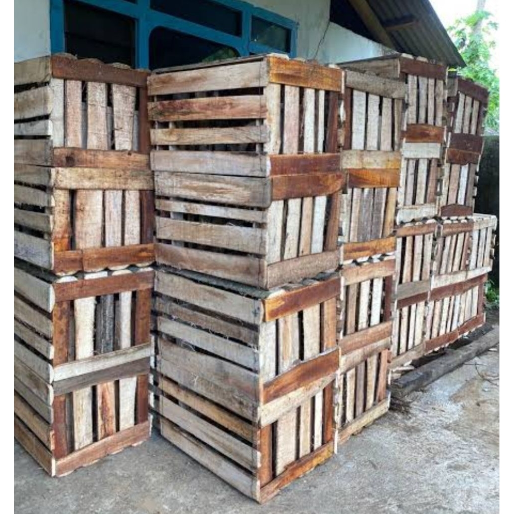 tambahan packing peti kayu jeruk baby java ±40 kg palet kayu jeruk