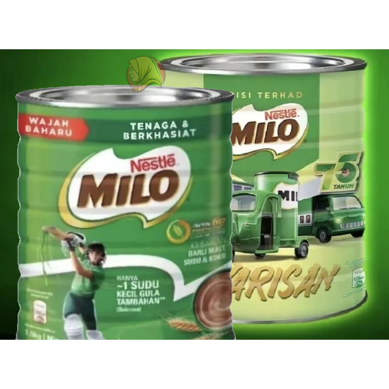 Milo Bubuk 1,4Kg Kemasan kaleng