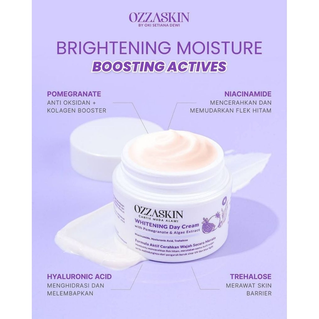 ozzaskin ultimate whitening day cream by OKI Setiana Dewi.
