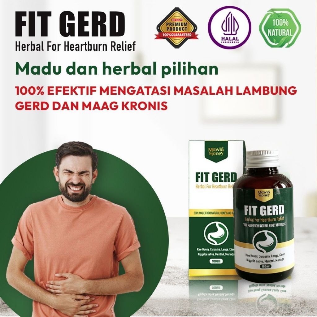 Madu Lambung Fit Gerd Mawla Honey