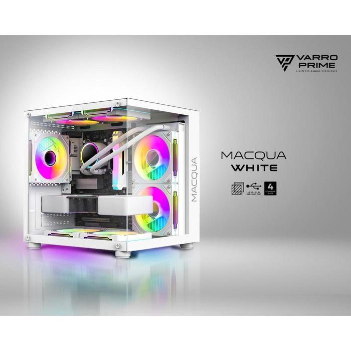 PC GAMING Full Set AMD RYZEN 5 3400G I 16GB DDR4 Monitor 24'' Siap pakai