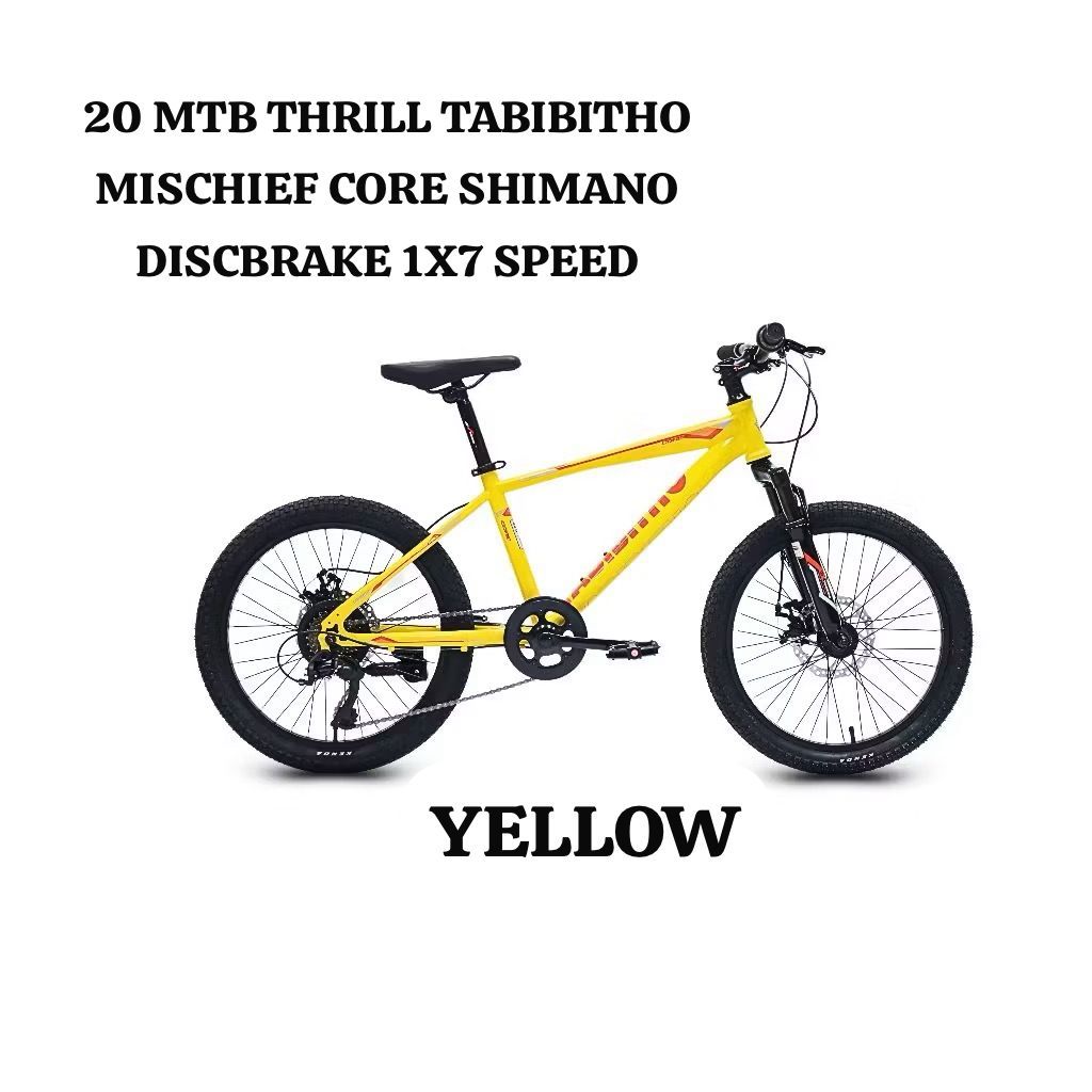 (BTM) Sepeda MTB 20 THRILL TABIBITHO MISCHIEF CORE SHIMANO