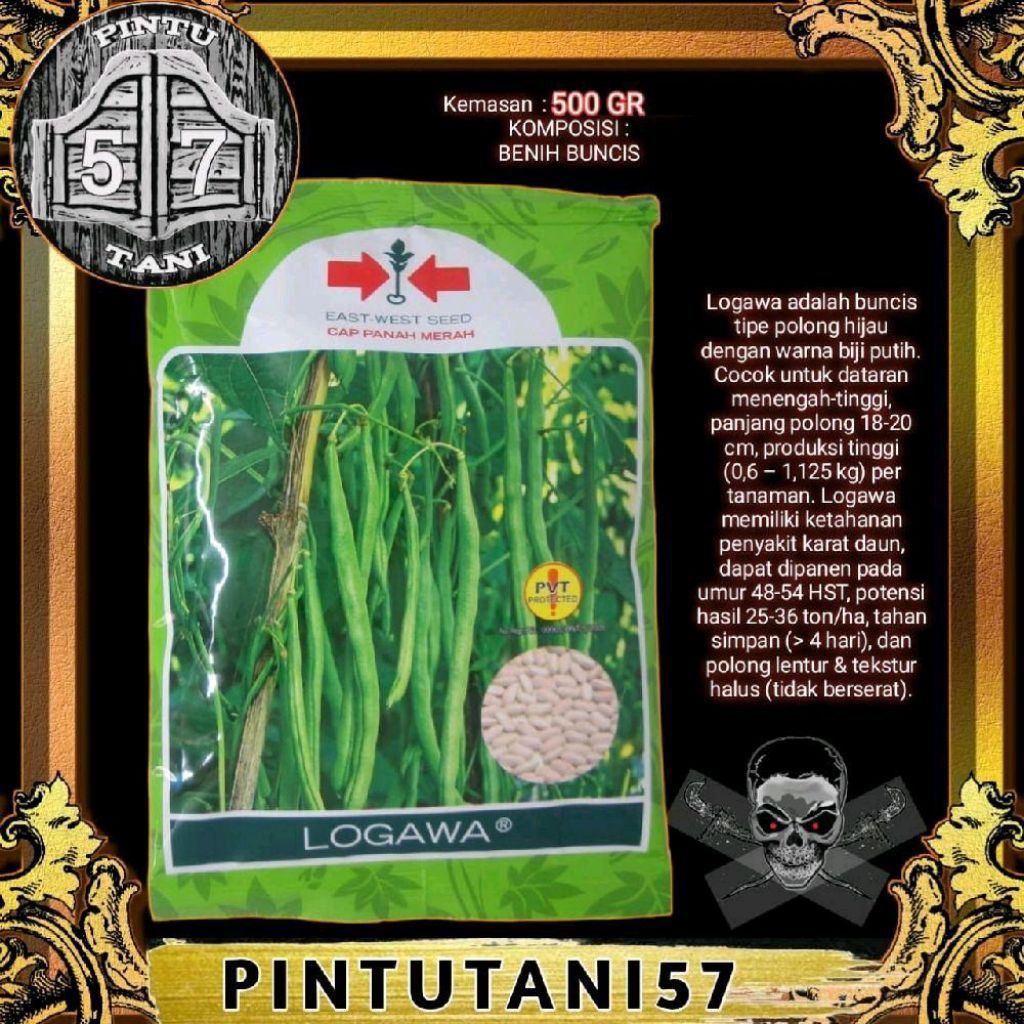 Buncis (Logawa) Cap Panah Merah