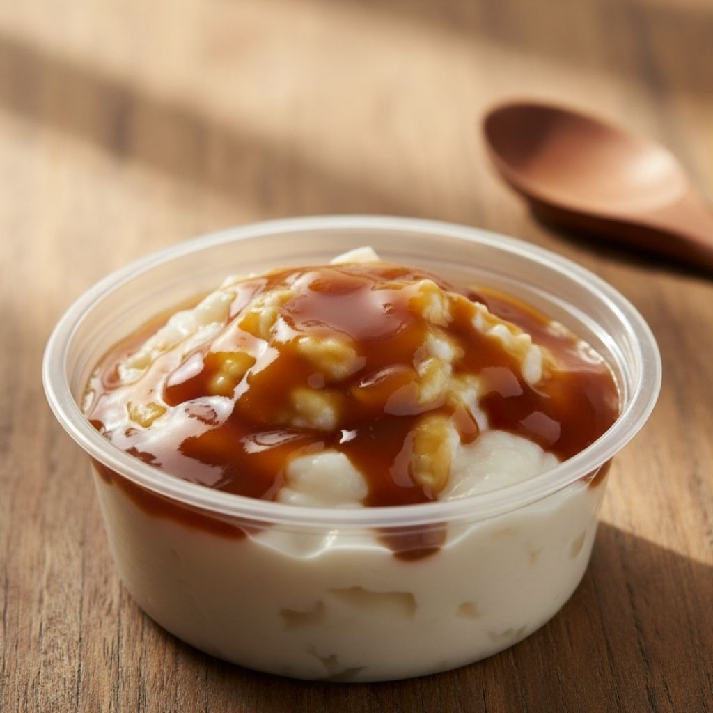 Bubur Sumsum Saus Gula Merah Tradisional Enak dan Lembut/ kolak candil/ kolak pisang/ pacar delima