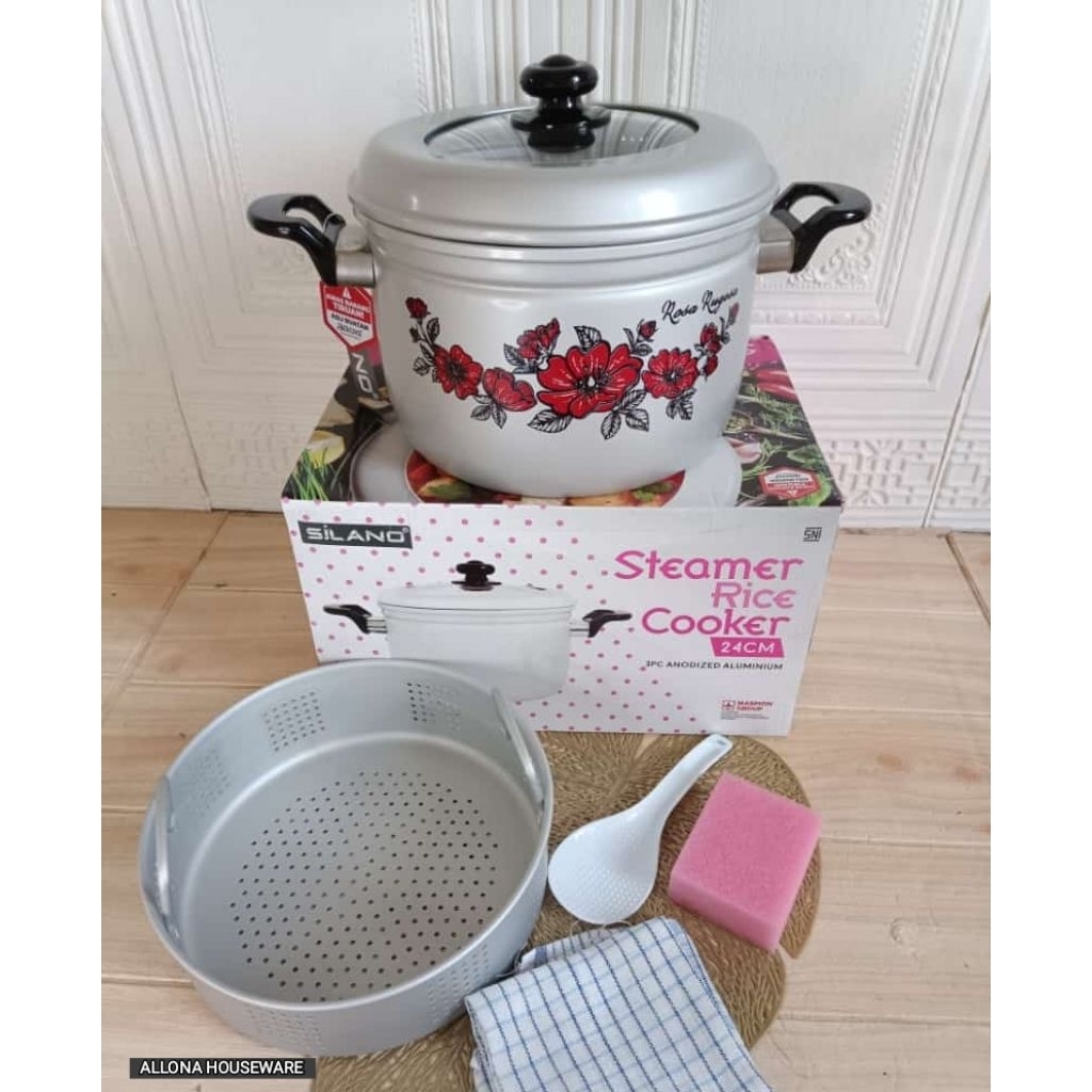 PANCI KUKUSAN + TUTUP KACA PANCAGUNA BY MASPION