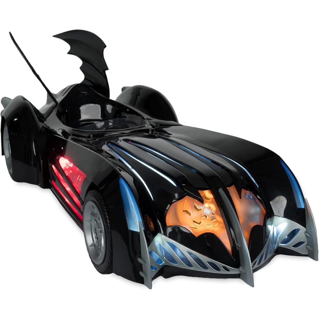 READY MCFARLANE TOYS - DC MULTIVERSE BATMOBILE (BATMAN & ROBIN) 24.5IN LONG VEHICLE WITH LIGHTS AND