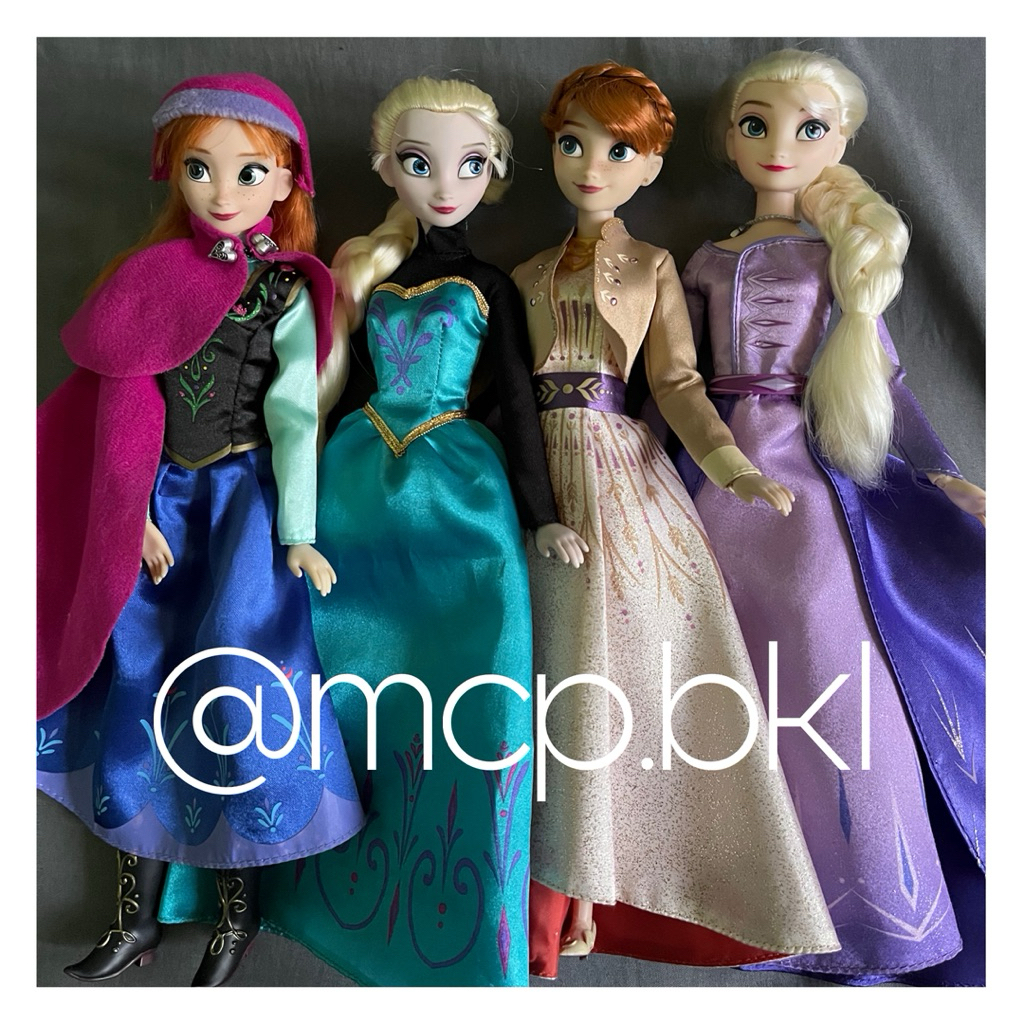FOR TRADE Barbie Disney Store Frozen 1&2 Preloved
