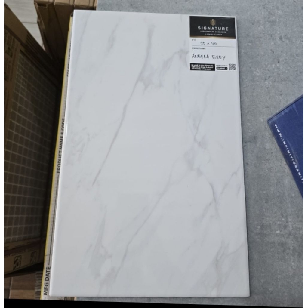 keramik mulia 25x40 Angela grey