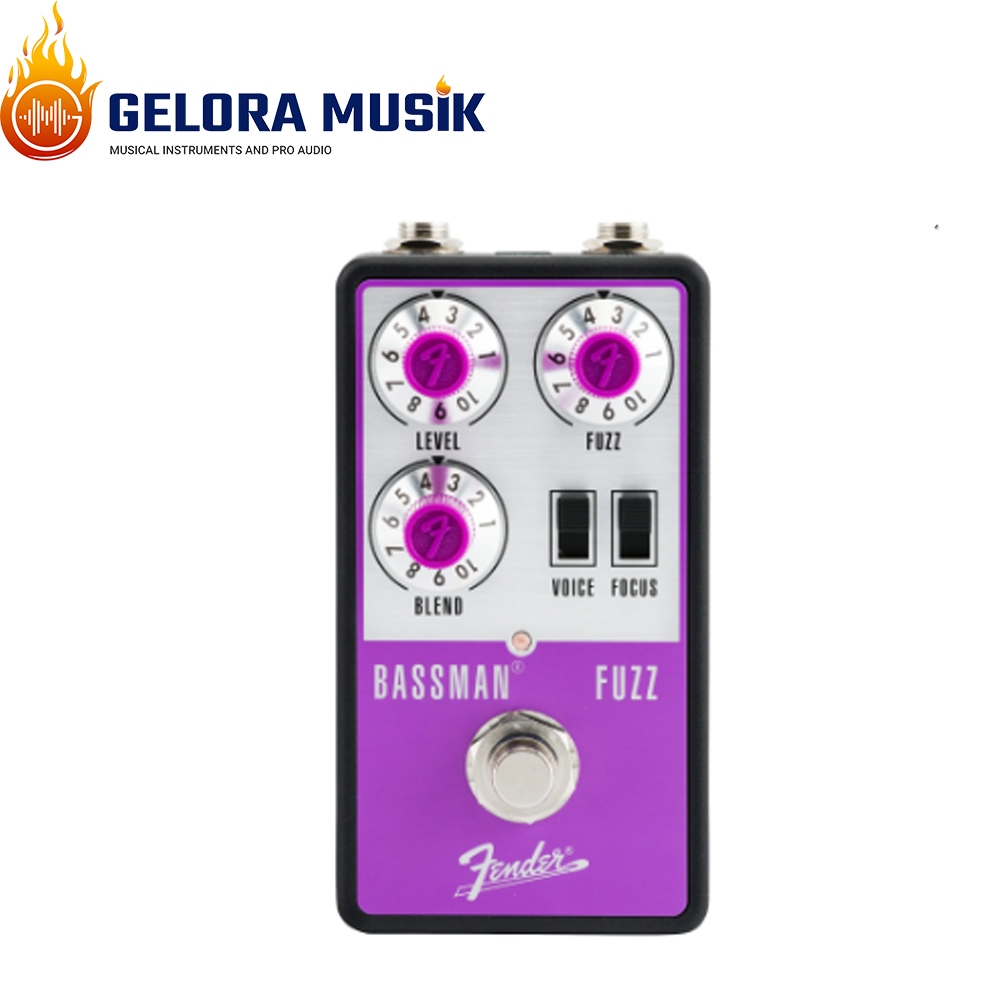 Pedal Efek Gitar Fender Bassman Fuzz Bass