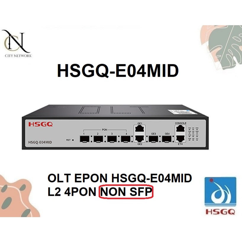 OLT EPON HSGQ E04MID L2 4PON