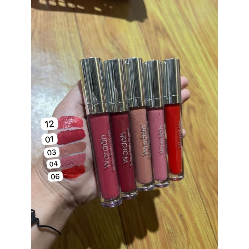 LIPCREAM WARDAH MATTE EXLUSIVE TAHAN LAMA
