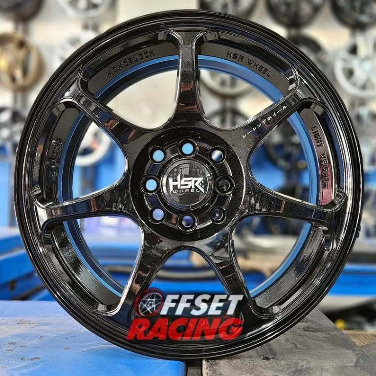Velg HSR R15 Mobil Brio Agya Ayla Calya Livina Velg Mobil HSR SEBUNSUTA BOROKO 03 Ring 15