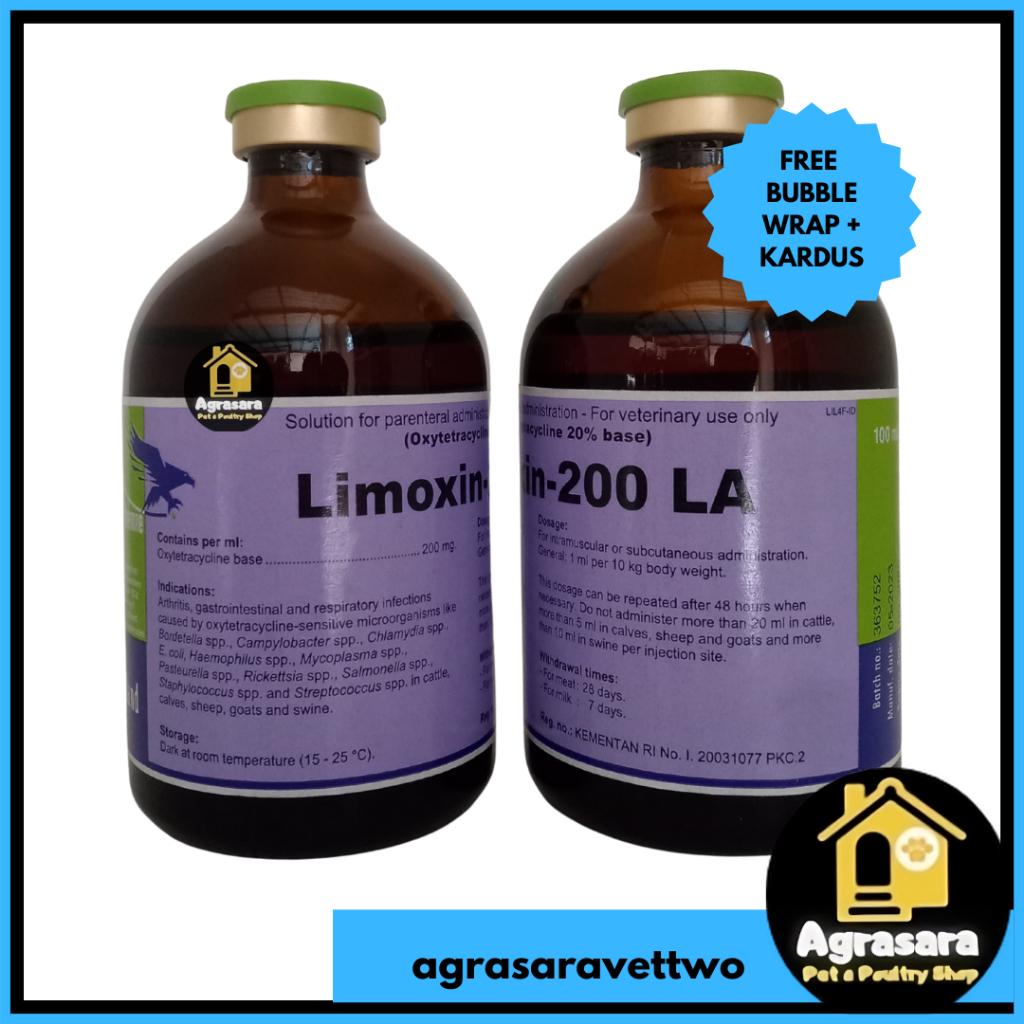 LIMOXIN-200 LA 100ML - interchemie