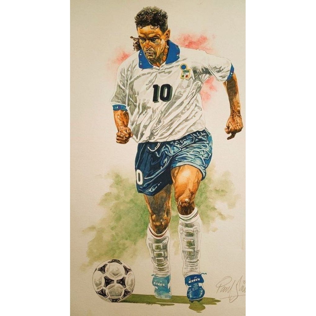 KAOS EDISI ROBERTO BAGGIO/R9