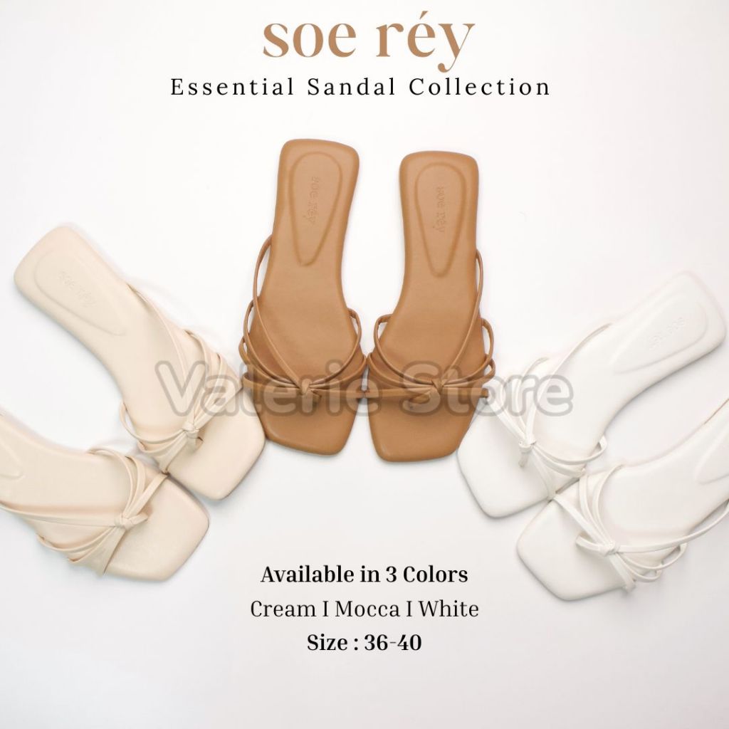 soe rey TILLIE STRAP Sandal Tali Wanita