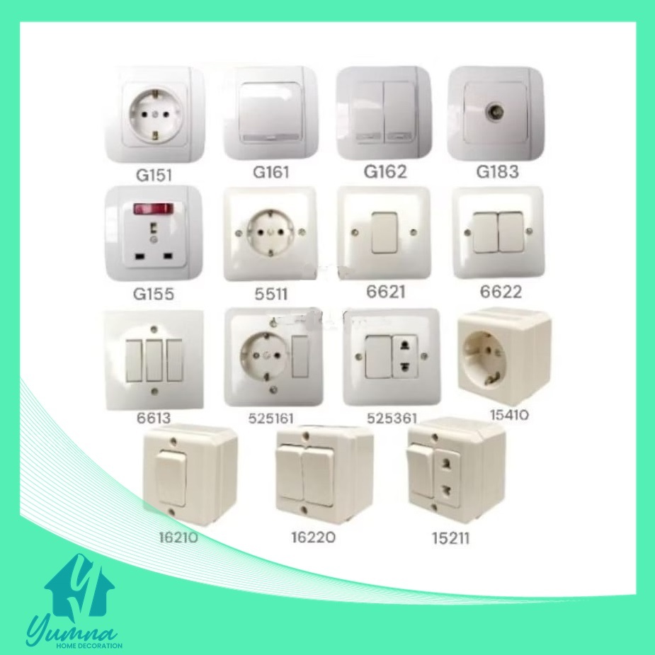 SAKLAR BROCO STOP KONTAK GALLEO