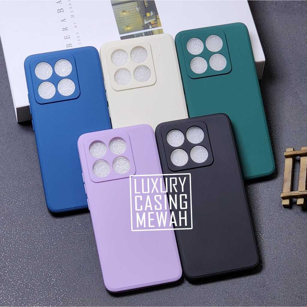 Case Xiaomi 14T Xiaomi 14T Pro Xiaomi 15 Xiaomi 15 Ultra Premium Softcase Macaron Square Warna / Squ