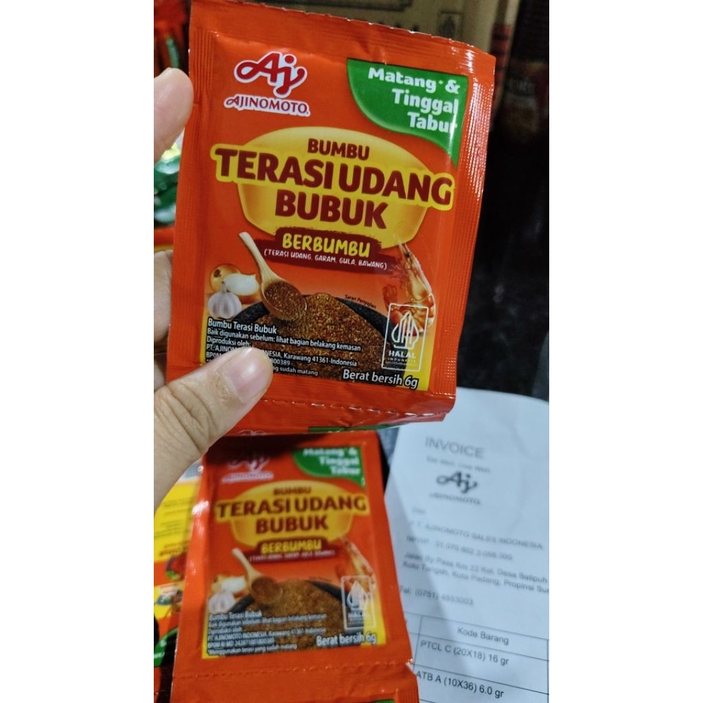 terasi udang bubuk Ajinomoto