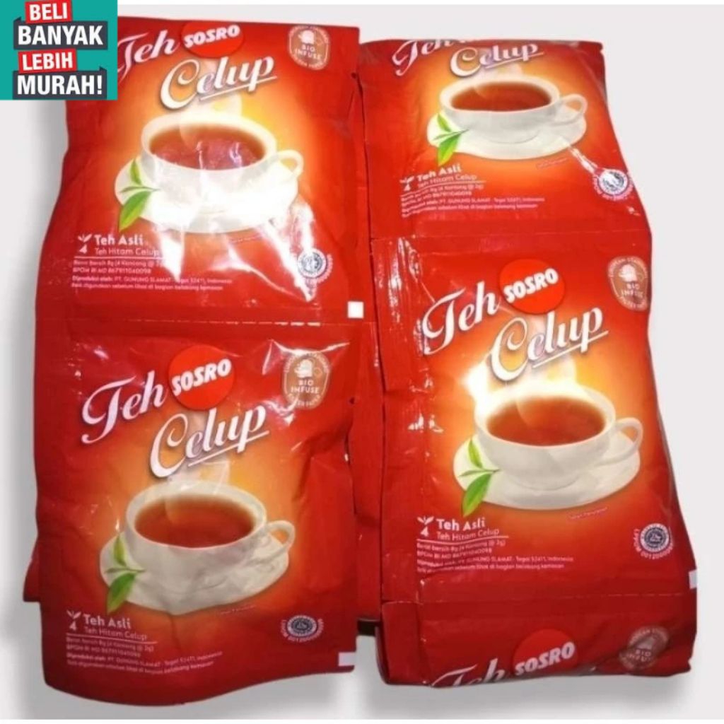 Teh celup Sosro renceng isi 10 pcs