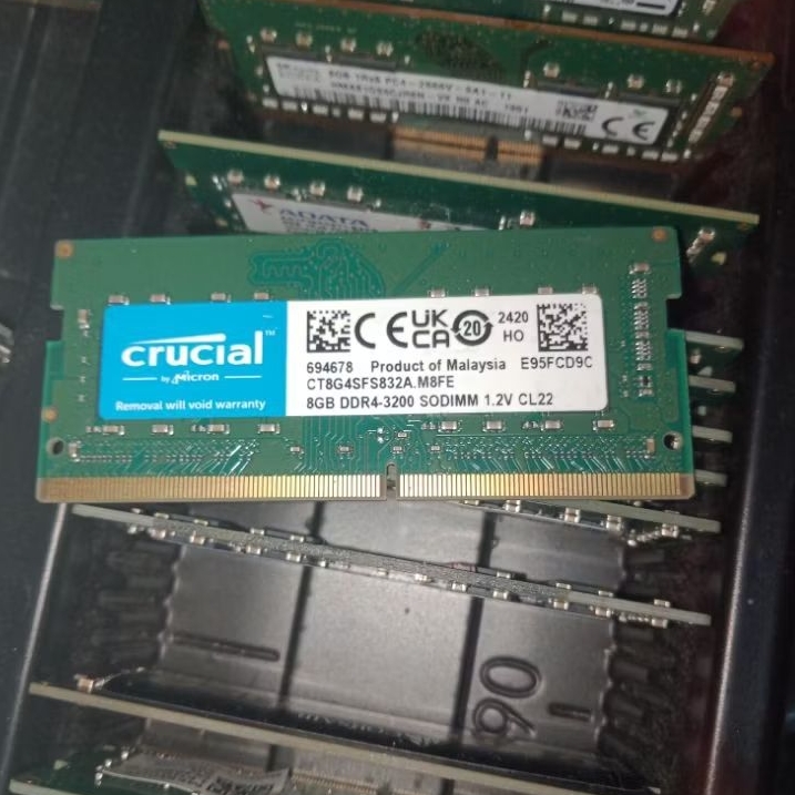 Ram laptop ddr4 8gb pc4-3200aa 3200mhz CRUCIAL MICRON