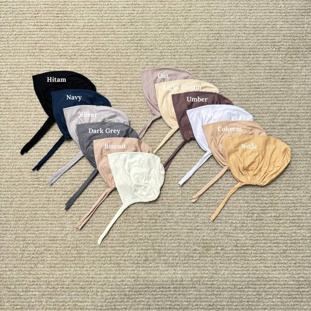 Earab Inner Ciput Hijab Ciput Bahan Kaos Rayon premium Ciput Kekinian Ciput Trend 2025  Ciput Simple