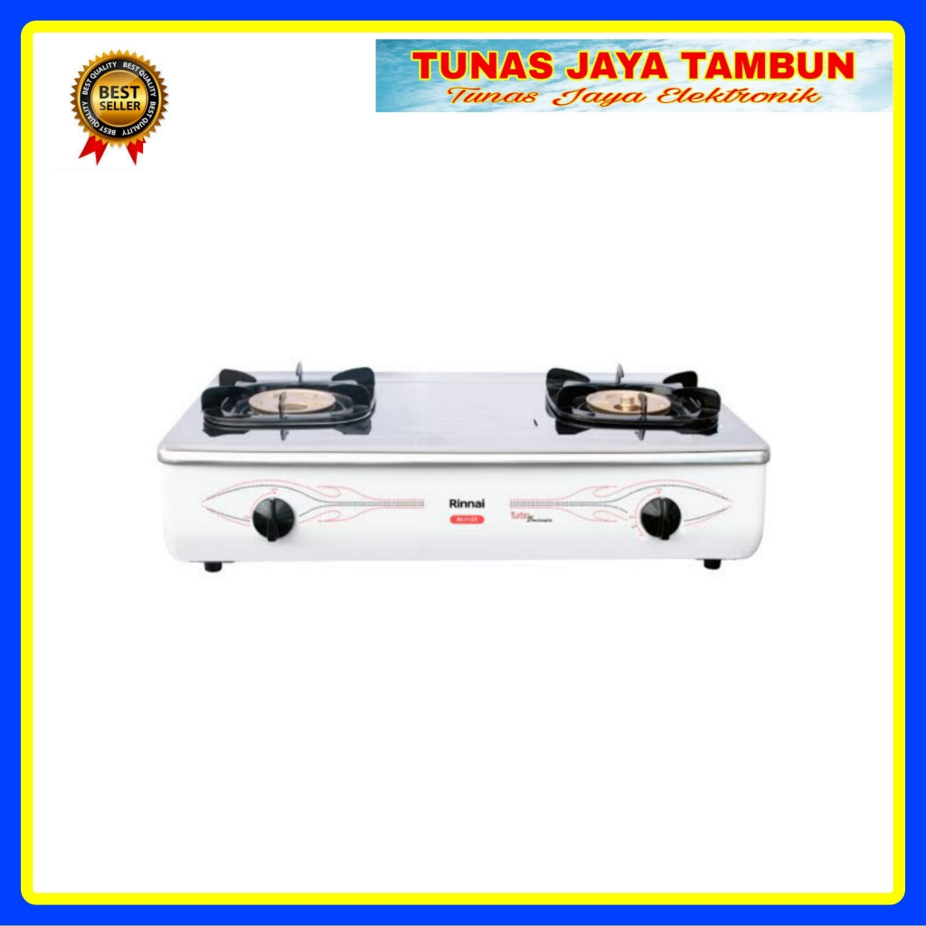 KOMPOR GAS RINNAI RI 712 T / KOMPOR GAS RINNAI 2 TUNGKU / RINNAI RI712T