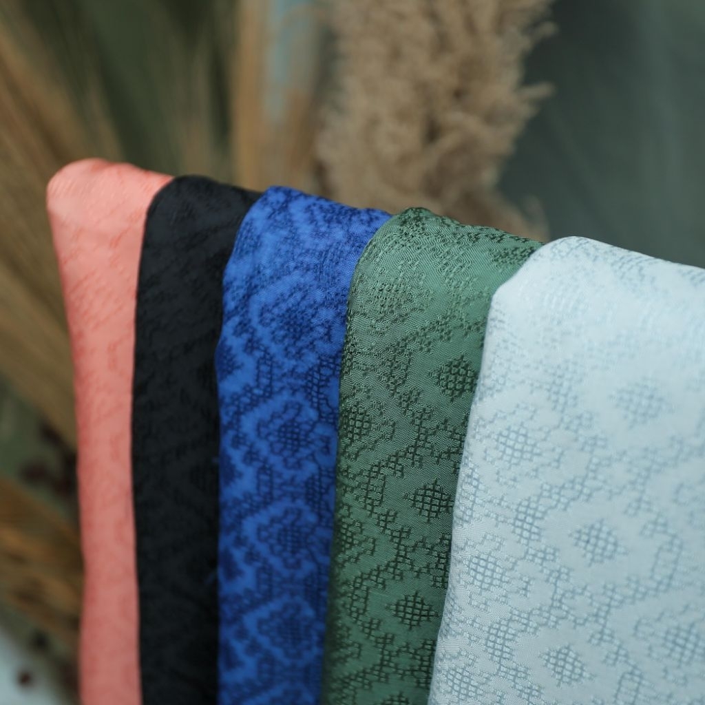 Kain batik viscose polos premium Viscose plain