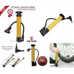POMPA BAN SEPEDA Mini Portable / Pompa Sepeda Portable Multifungsi / Pompa Angin Ban Sepeda Portable
