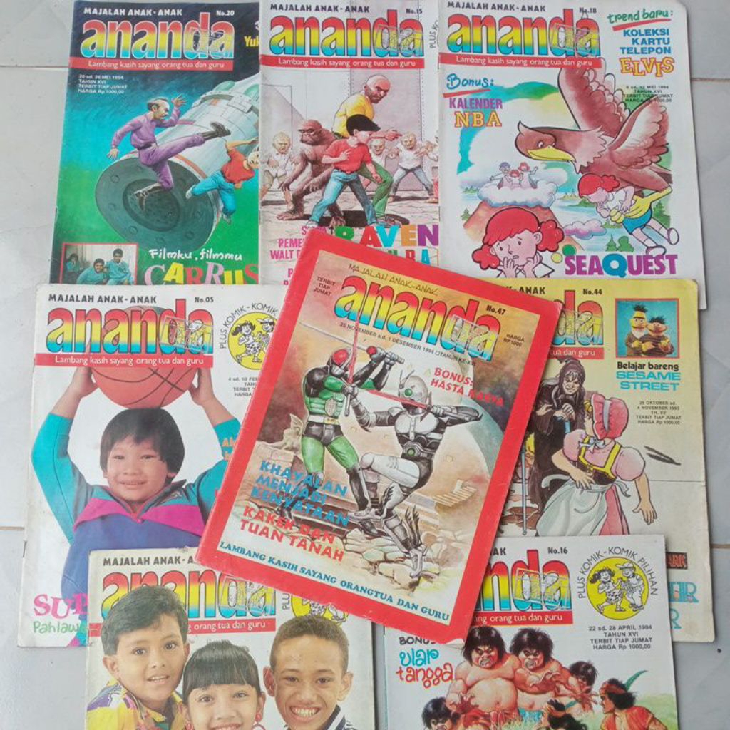 MAJALAH ANAK ANANDA JADUL