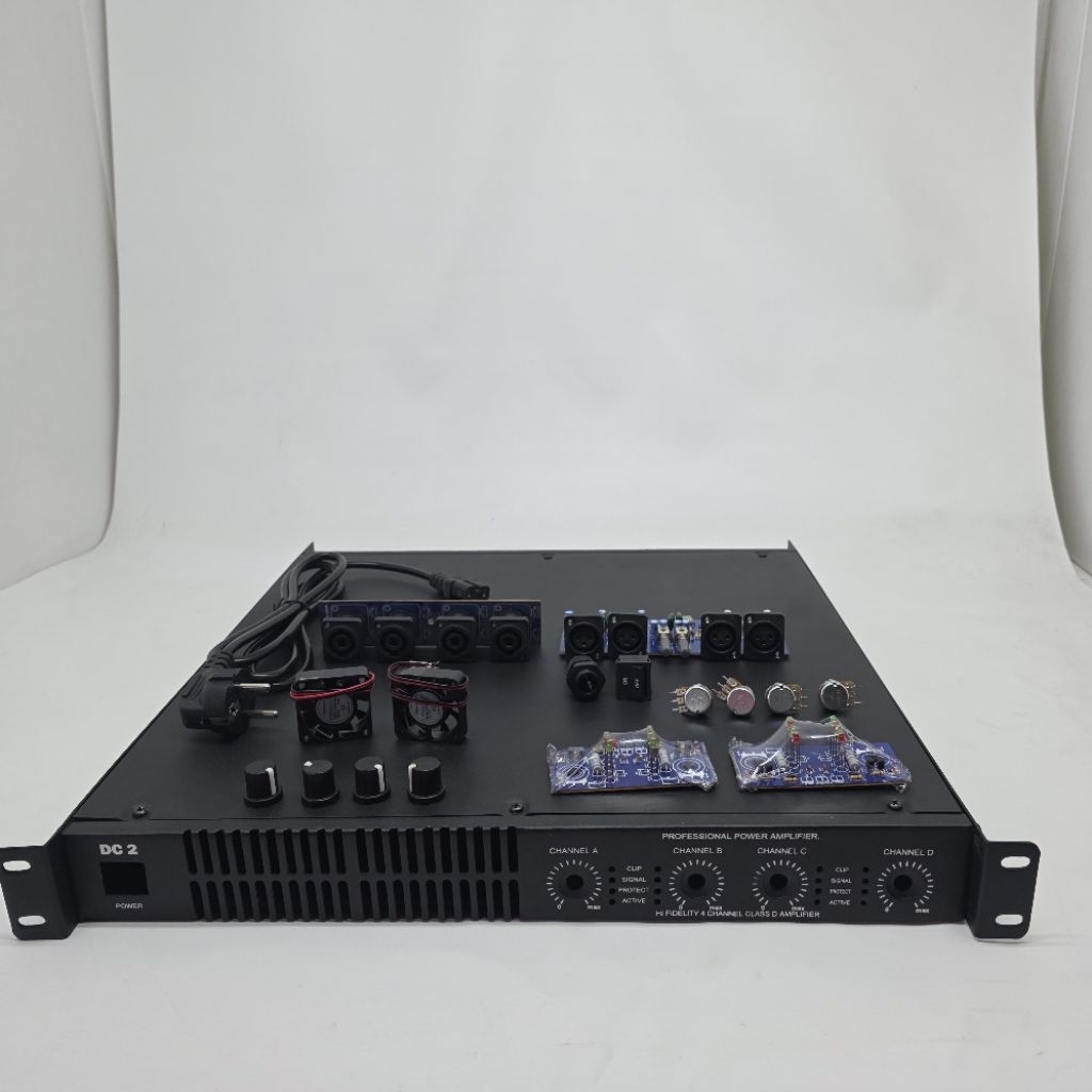 Box DC2 1U 4channel Komplit Aksesoris