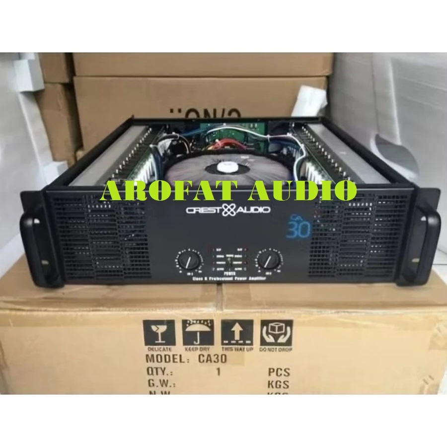 Crest audio CA 30 crest audio ca30 crest audio ca30 power amplifier Body Panjang
