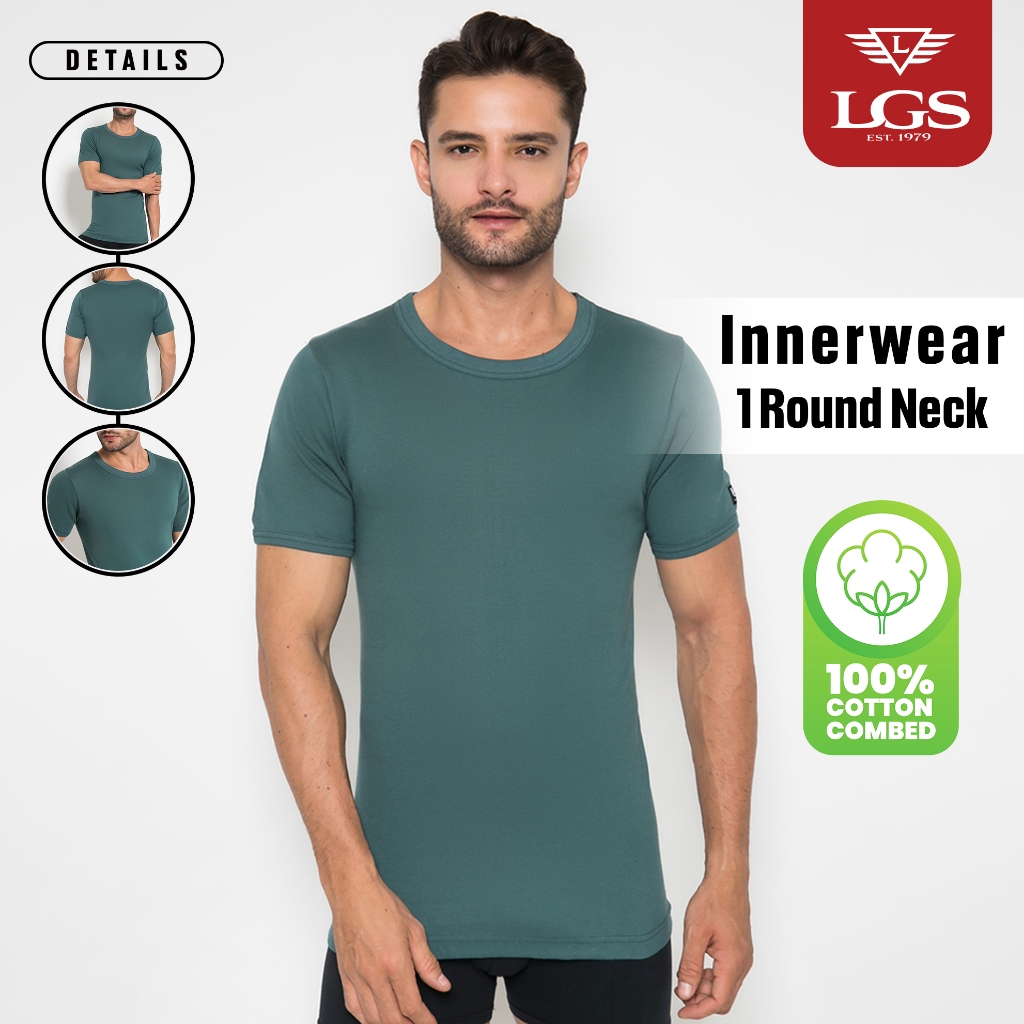 LGS - Innerwear - Pakaian Dalam Pria - Paket 1 - Kaos Dalam Pria - LETS.003.333.01B.7C