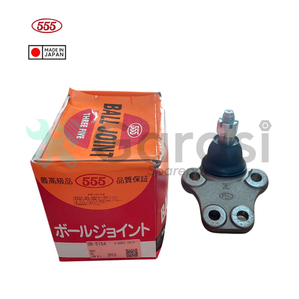 Ball Joint Bawah Kbd25 Trooper 1983-1987 3 Pintu Isuzu Luv Chevrolet 555 Japan Join Lower Arm ORI