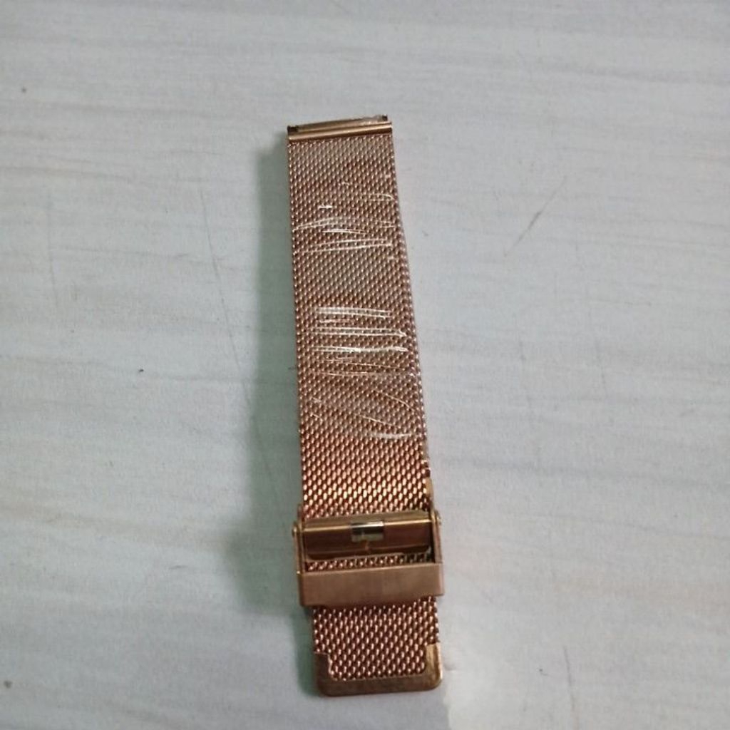 Tali jam rantai pasir ros gold 20 mm