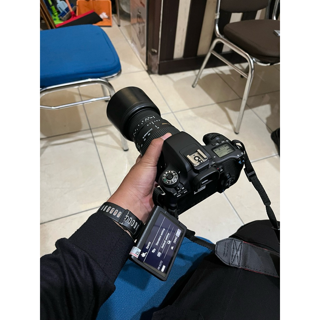 canon 760D/8000D +Lensa sigma 70 300