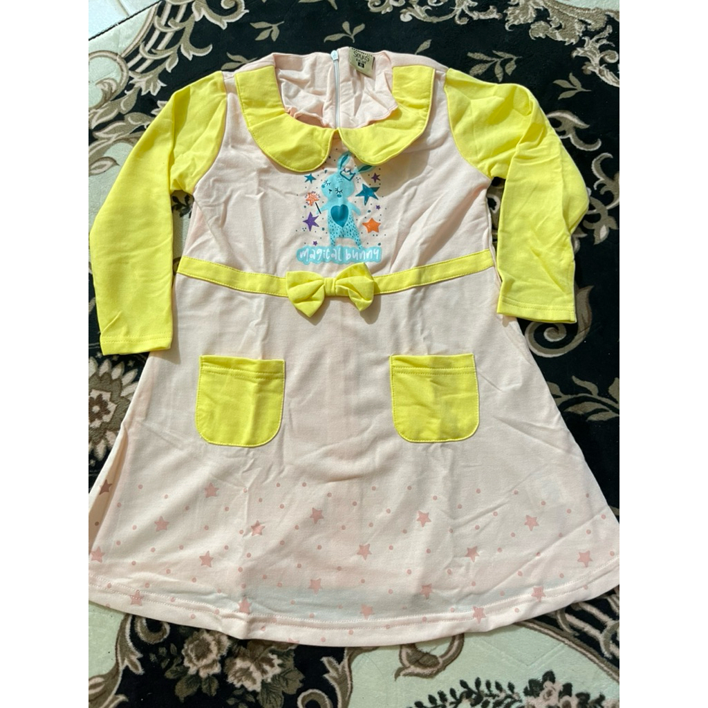 Midi dress Anak|Midi anak murah