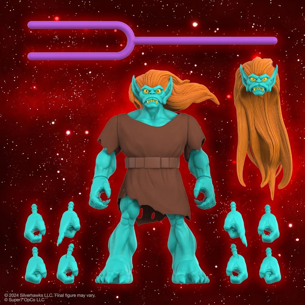 Super7 ULTIMATES SilverHawks Windhammer - 7" SilverHawks Action Figure with Accessories Classic Cart