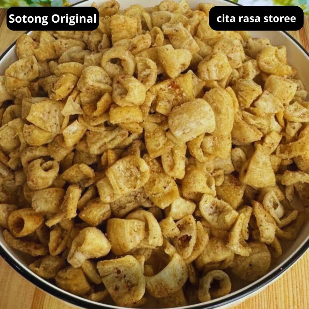 Keripik Sotong Goreng Original | Sotong Goreng Pedas Kemasan 1kg