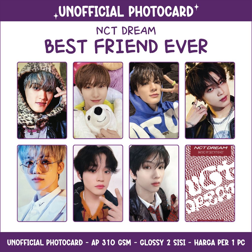 NCT DREAM - BEST FRIEND EVER - UNOFFICIAL PC