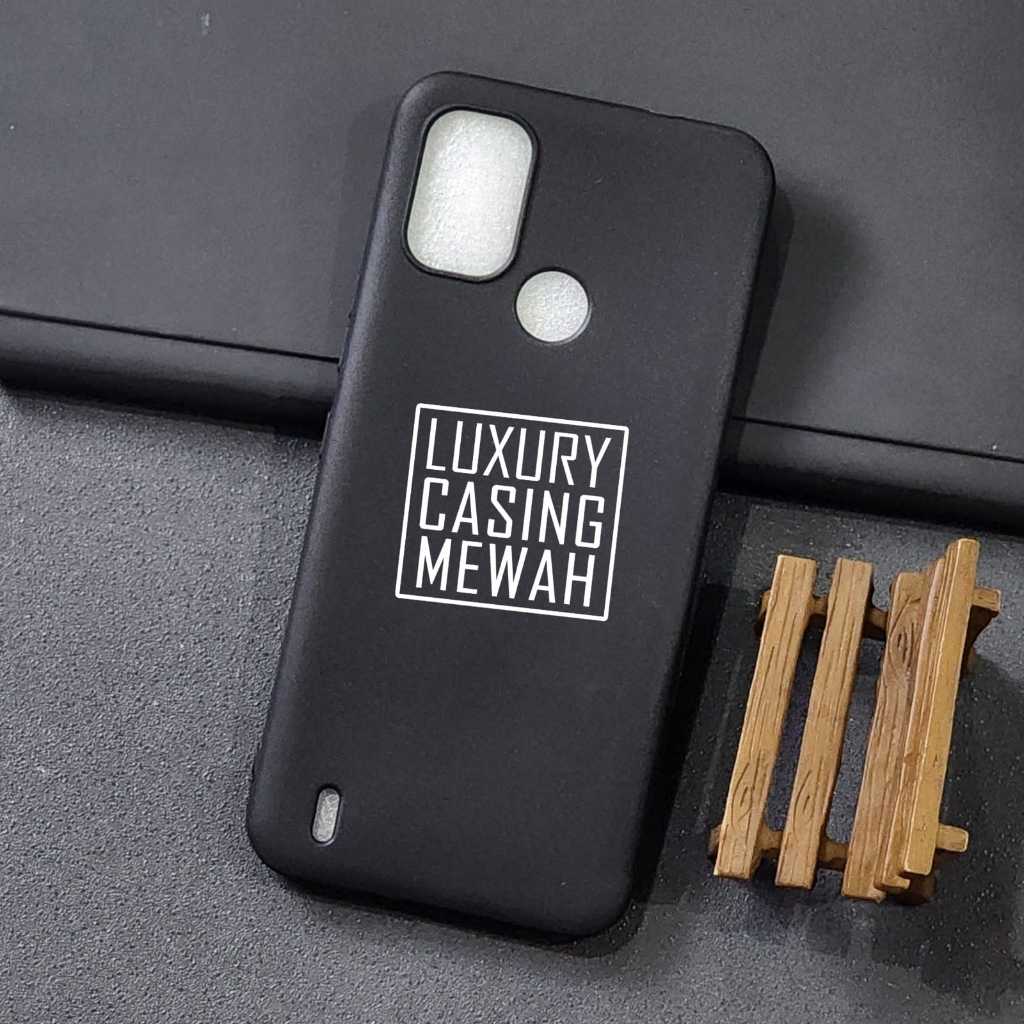 Case Nokia C12 Nokia C31 Nokia C21 Plus Premium Softcase Macaron Square Warna Hitam Square Edge Casi