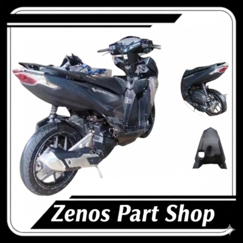 Undertail Custome Tanpa Spakbor Untuk Vario Led Old Vario 125/150 Led 2015 - 2017 Undertail Custome
