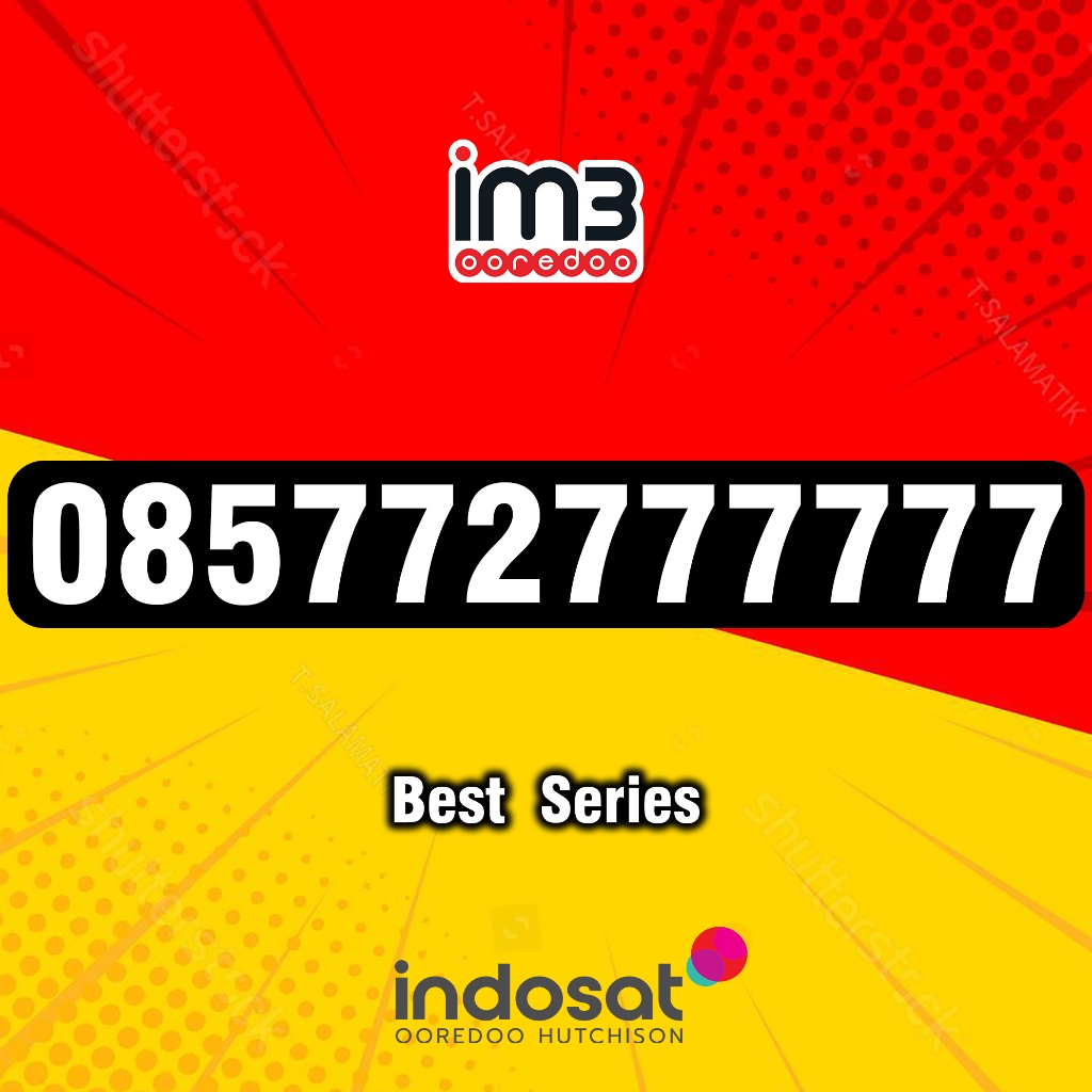 Nomor Cantik Indosat Triple Kartu Perdana Indosat ooredoo Nomer Cantik Im3