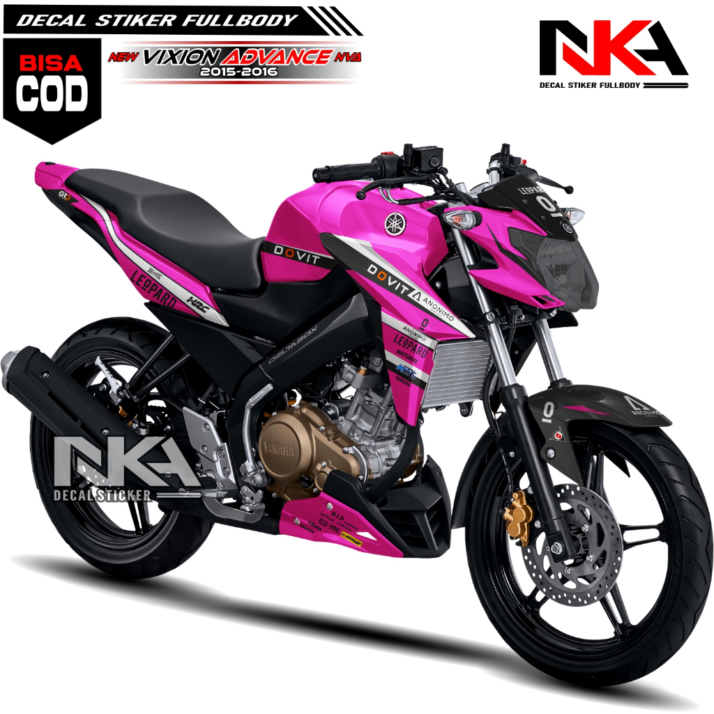 Decal Vixion Decal Stiker Vixion Advance Sticker Variasi Vixion NVA 2015 2016 2017 Fullbody keren
