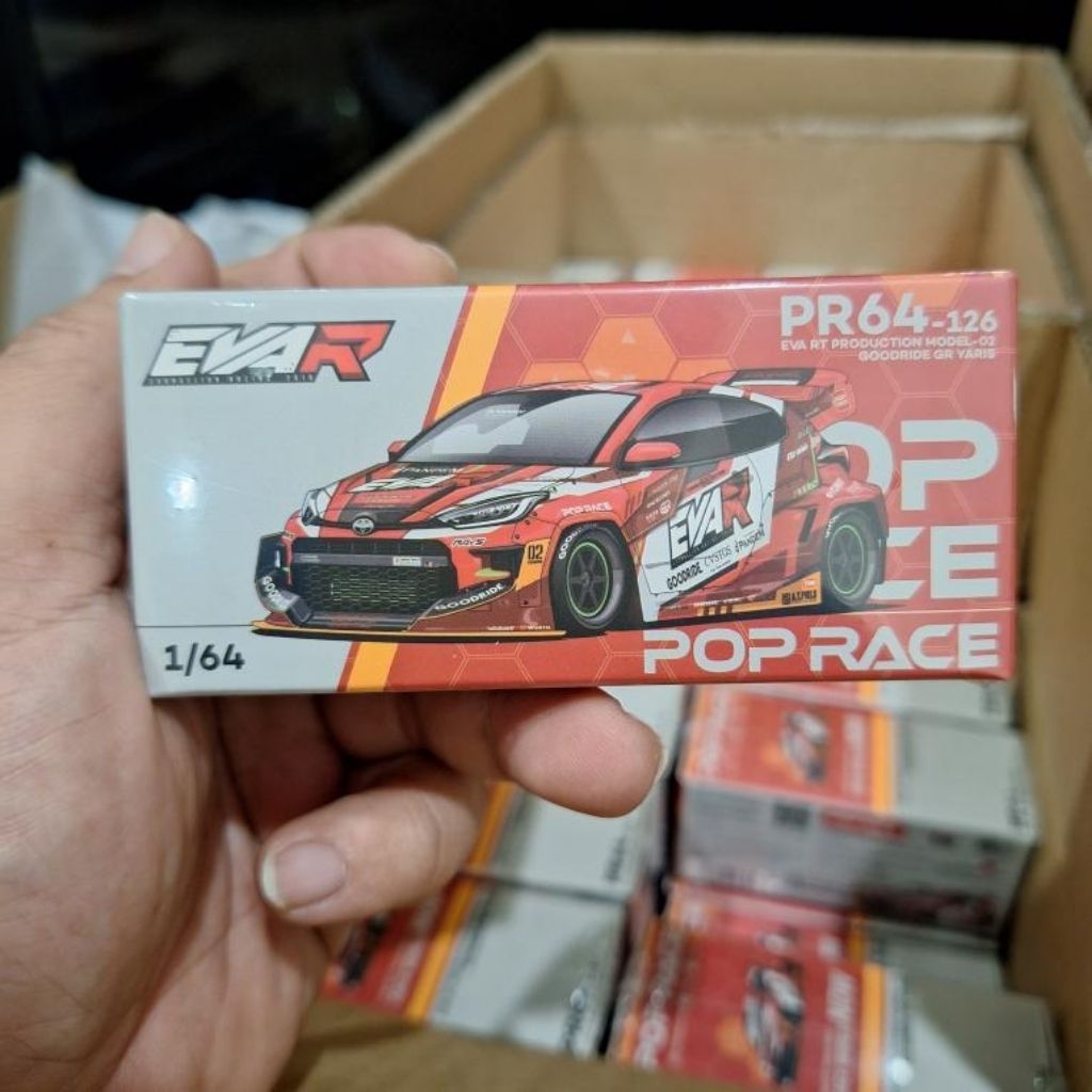 Pop Race Pandem Toyota GR Yaris Eva RT Goodride Evangelion Racing