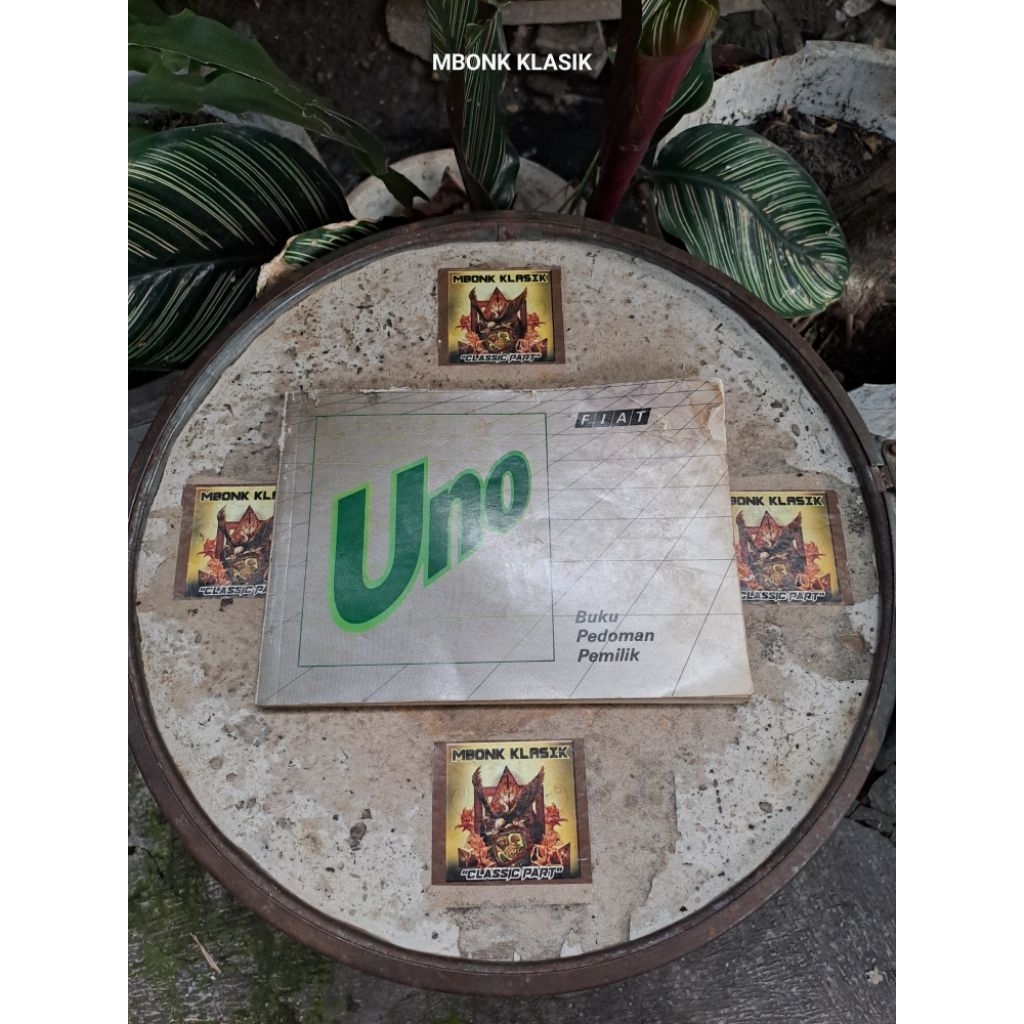manual book buku pedoman pemilik fiat uno ORIGINAL manual book fiat uno buku mobil fiat uno buku fia
