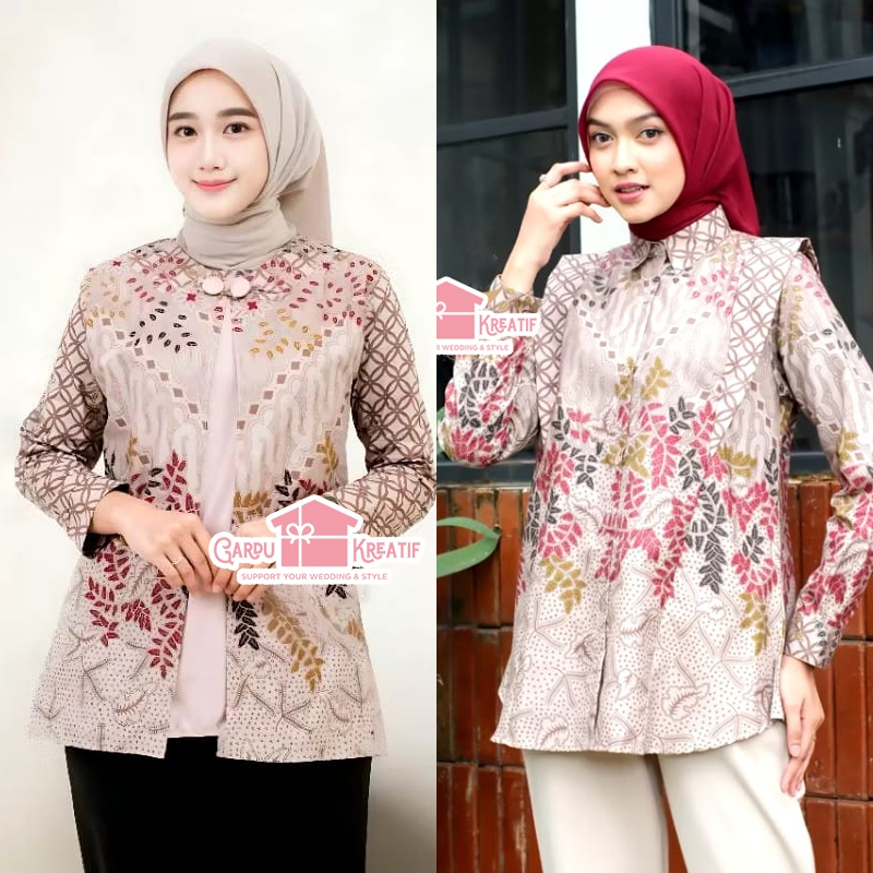 Kemeja Batik Balero Batik Batik Kuliah Batik Kerja Batik Sekolah Batik Kondangan Baju Batik Wanita H
